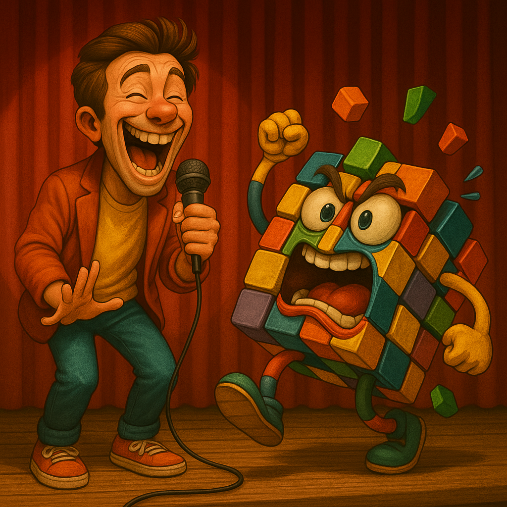 Featured image for 3D Puzzle: Because Rubik's Cubes Were Too Easy! - Comedy roast about 3D puzzle