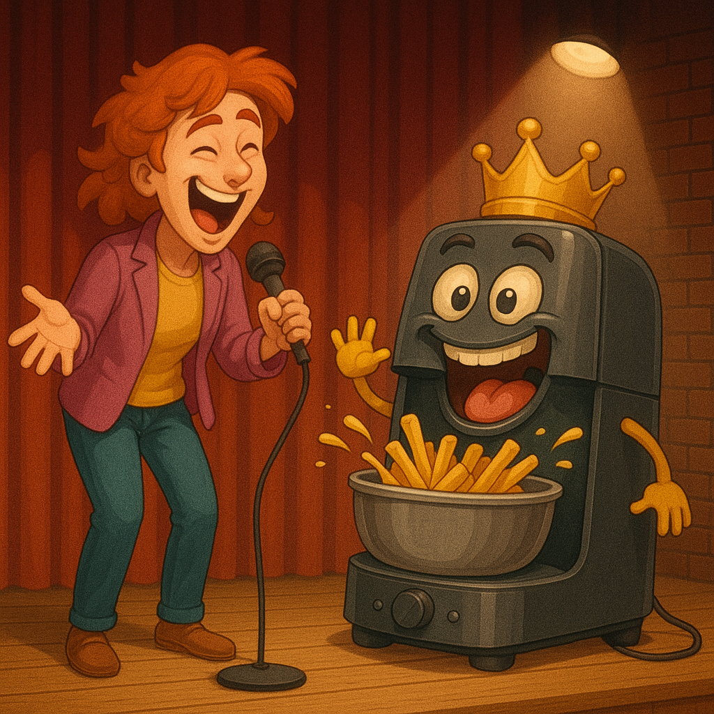 Featured image for AirFryer – The Oven's Hotter, Lesser-Known Cousin - Comedy roast about AirFryer