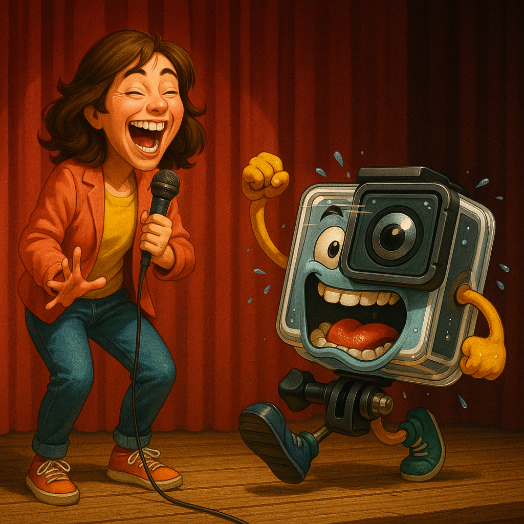Featured image for Action Cameras: The Only Thing Shakier Than My Last Relationship - Comedy roast about Action Camera