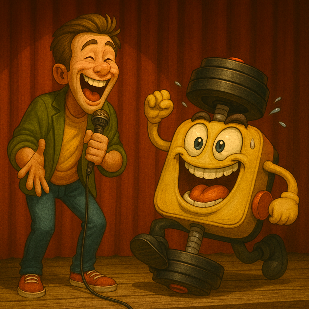 Featured image for Adjustable Dumbbells: Heavy Lifting or Just Heavy Joking? - Comedy roast about Adjustable dumbbells