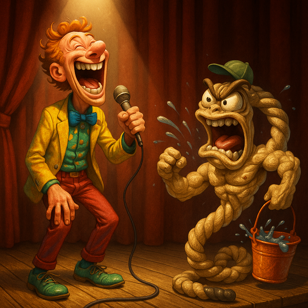 Featured image for Battle Ropes: When Jump Ropes Go Hulk - Comedy roast about Battle ropes