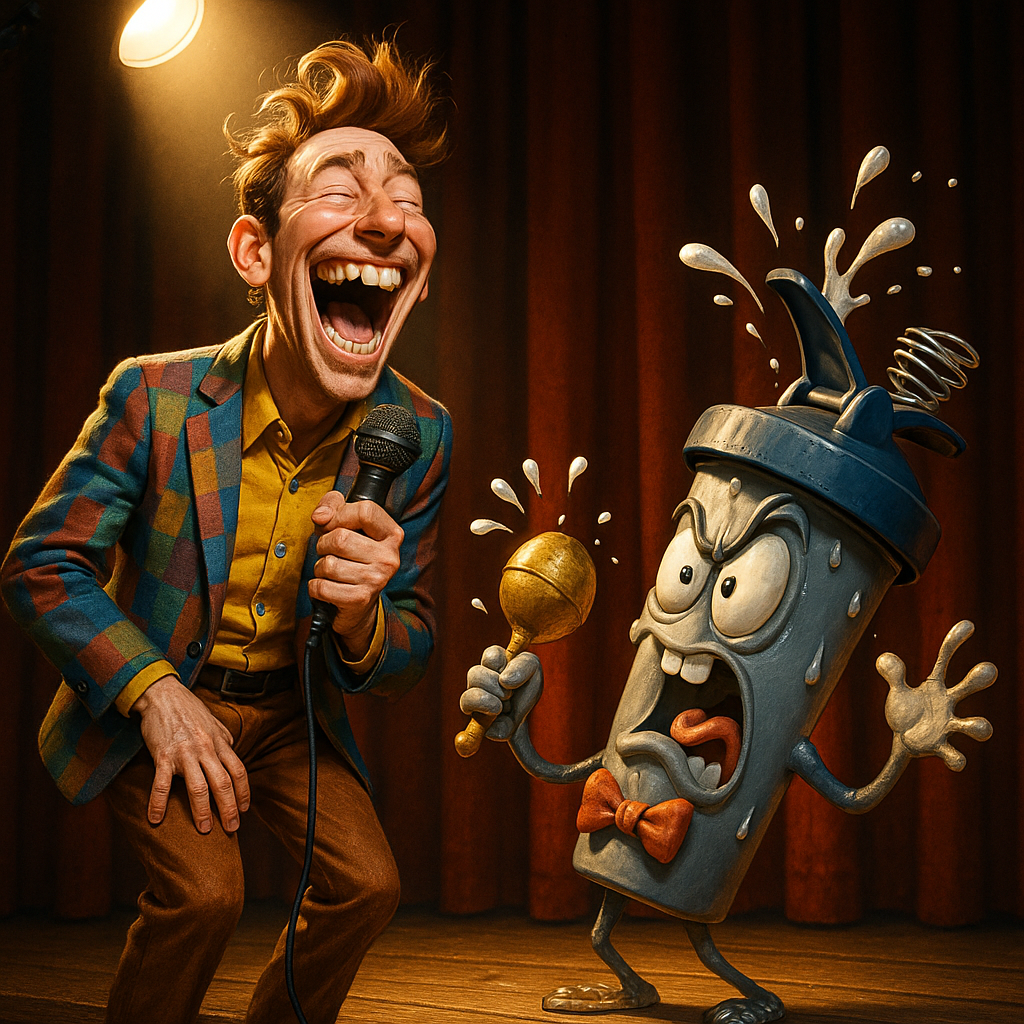 Featured image for blender bottle, Rattle Me This: A Roast of Shakes and Ego Lifts - Comedy roast about Blender bottle