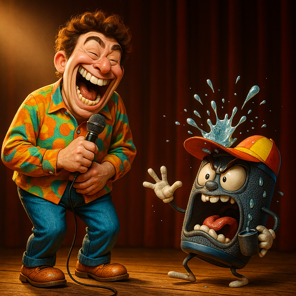 Featured image for Bluetooth Speaker: The Tiny Shouting Cup That Owns Your Weekend - Comedy roast about Bluetooth Speaker