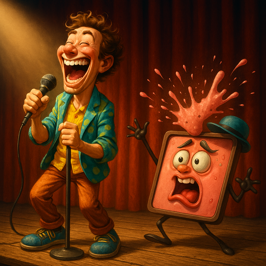 Featured image for Blush Makeup: Cheeks So Dramatic They Need a Stage Manager - Comedy roast about Blush