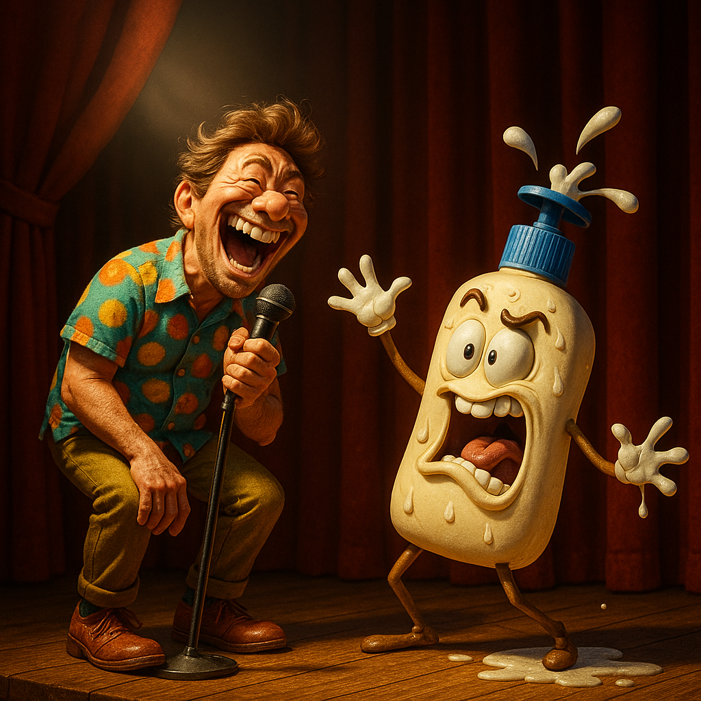 Featured image for Body Lotion: The Slippery Hope That Turns Elbows Into Dreams - Comedy roast about Body lotion