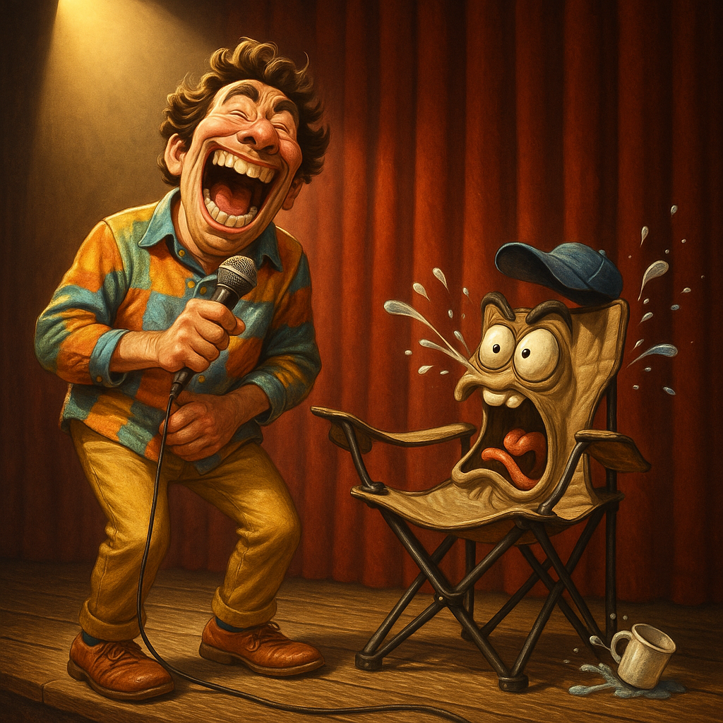 Featured image for Camping Chair: The Throne That Folds Under Pressure - Comedy roast about Camping chair