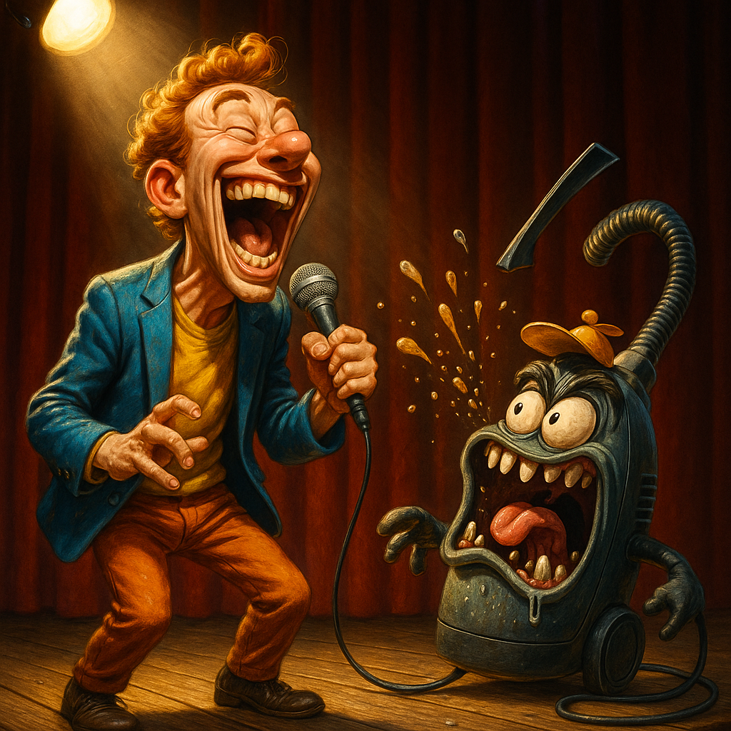 Featured image for Car Vacuum Cleaner: The Crumb Goblin of Your Backseat - Comedy roast about Car vacuum cleaner