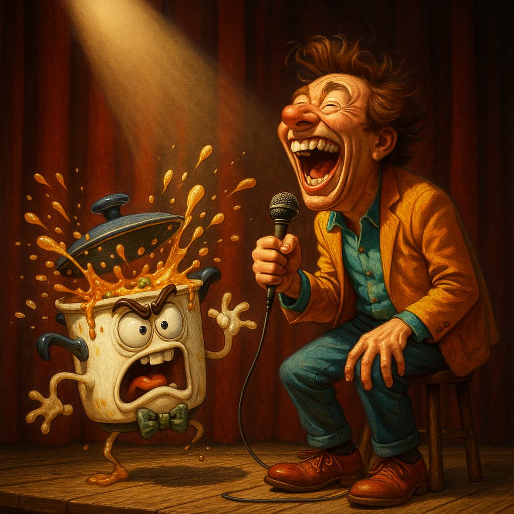 Featured image for Casserole Dish: The Suburban Cauldron No One Asked For - Comedy roast about Casserole Dish