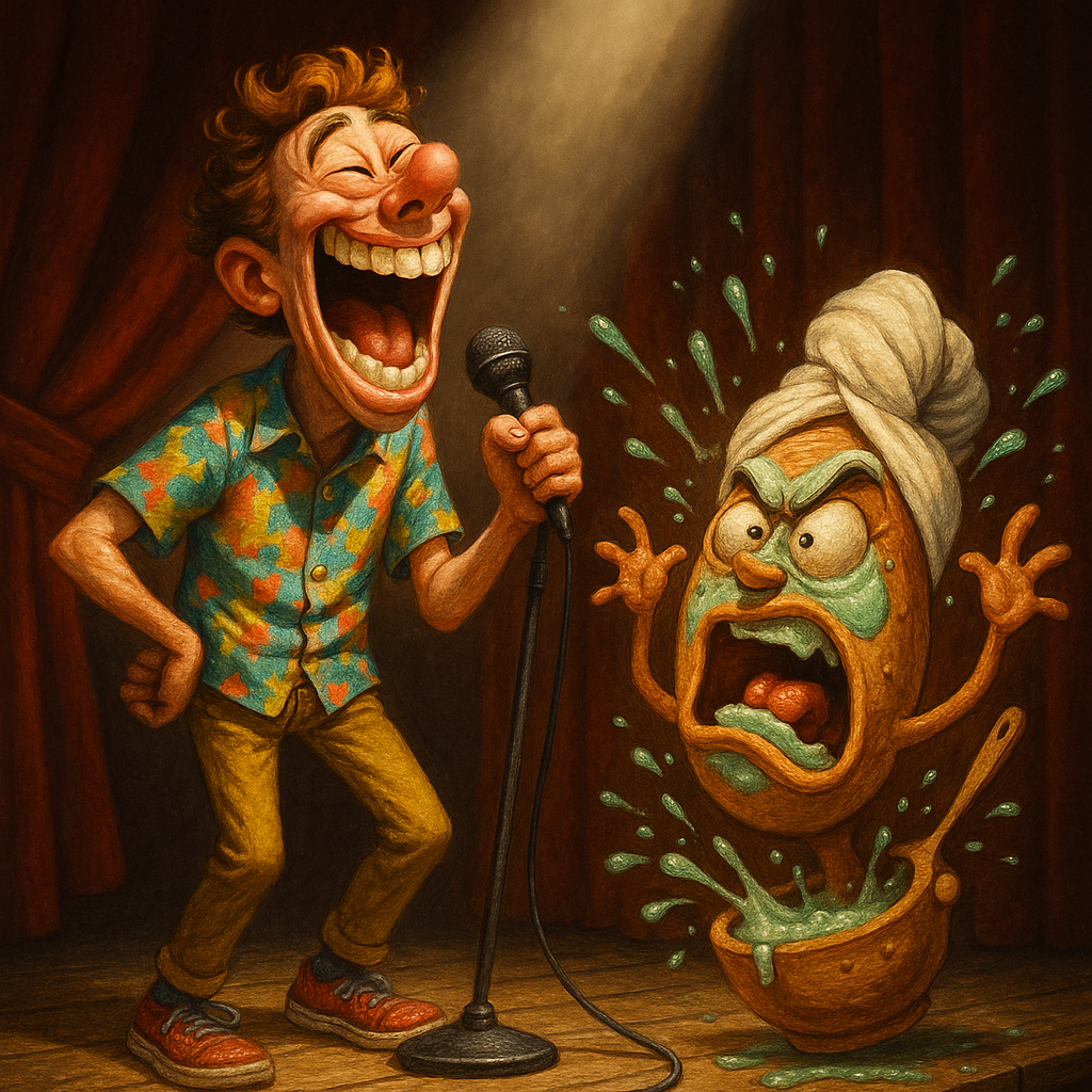 Featured image for Clay Mask: Spa Day Where Your Face Cosplays as Pottery - Comedy roast about Clay mask