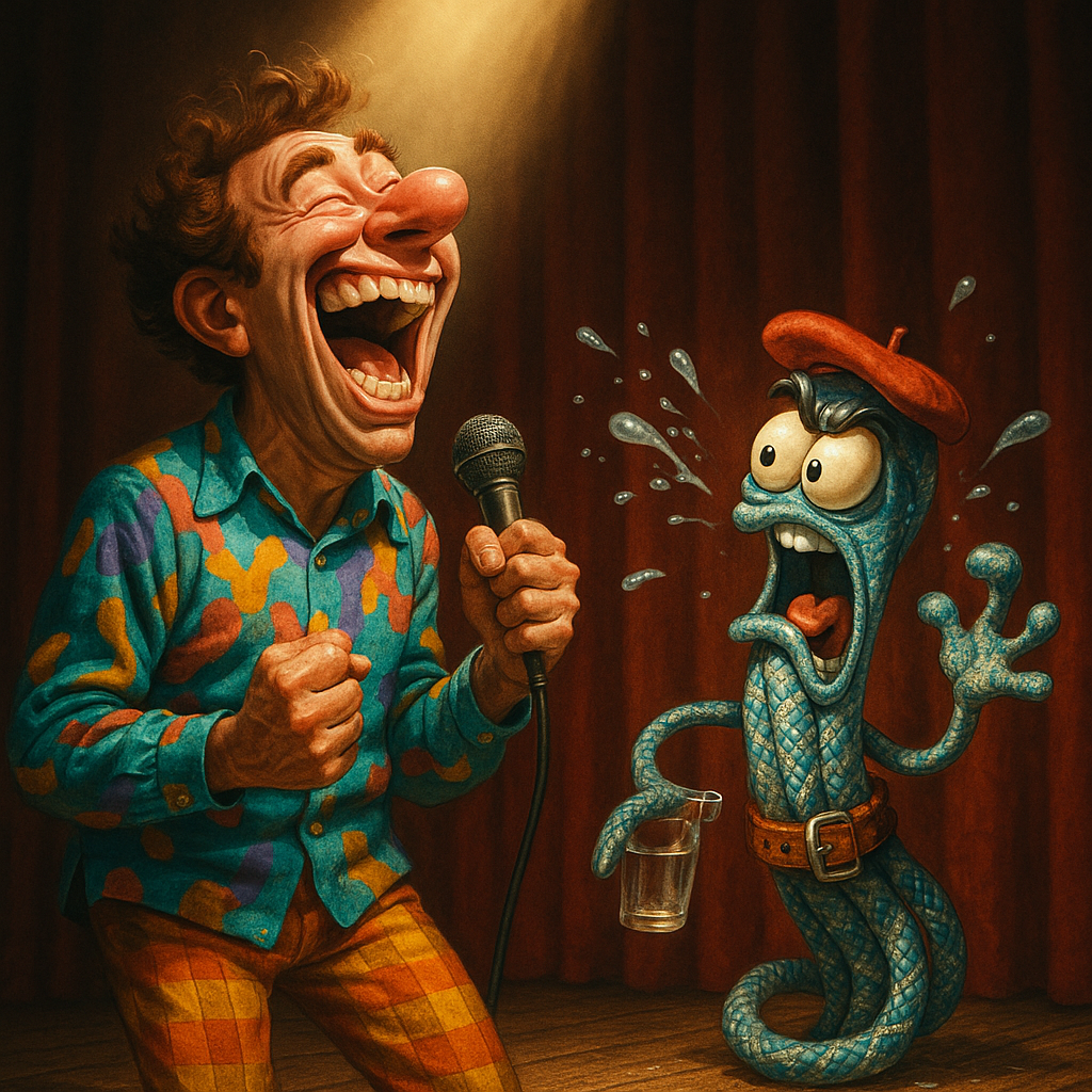 Featured image for Climbing Rope: The Spaghetti That Thinks It's a Lifecoach - Comedy roast about Climbing rope