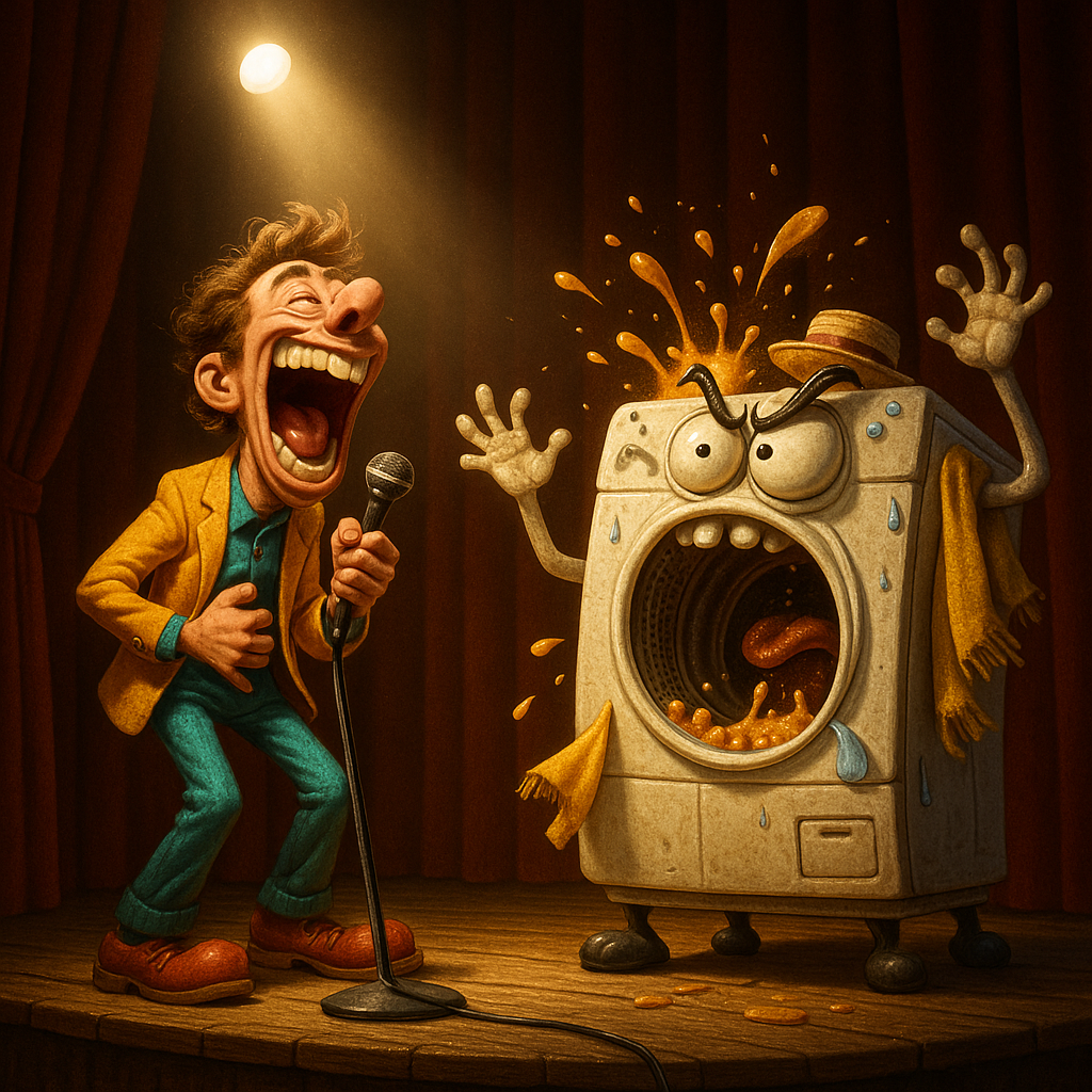 Featured image for Clothes Dryer: The Hot Air Life Coach Your Socks Didn't Ask For - Comedy roast about Clothes Dryer