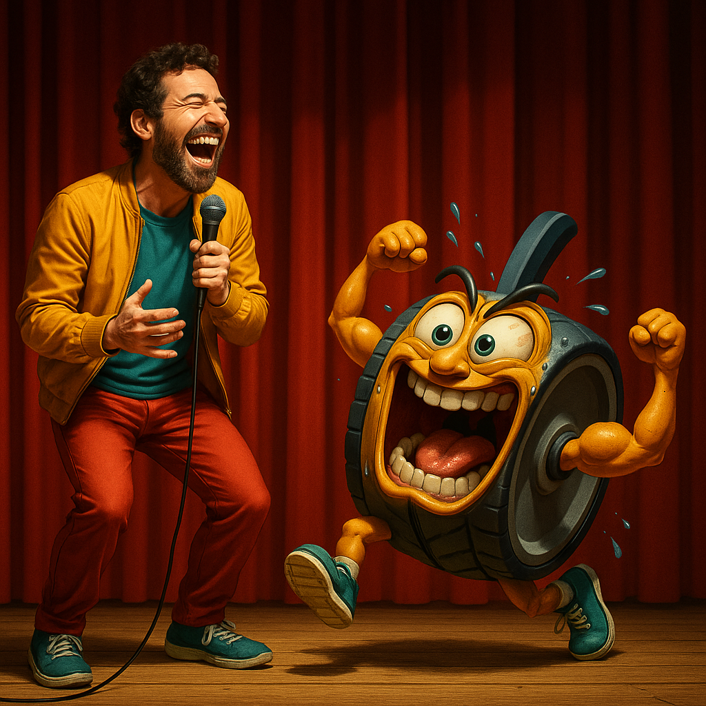 Featured image for The Ab Roller: Your Worst Core Nightmares Come True - Comedy roast about Ab roller